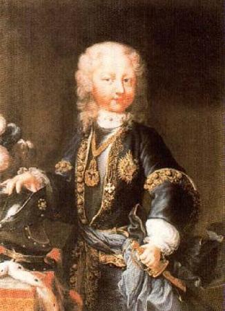 Maria Giovanna Clementi Portrait of Victor Amadeus, Duke of Savoy later King of Sardinia Sweden oil painting art